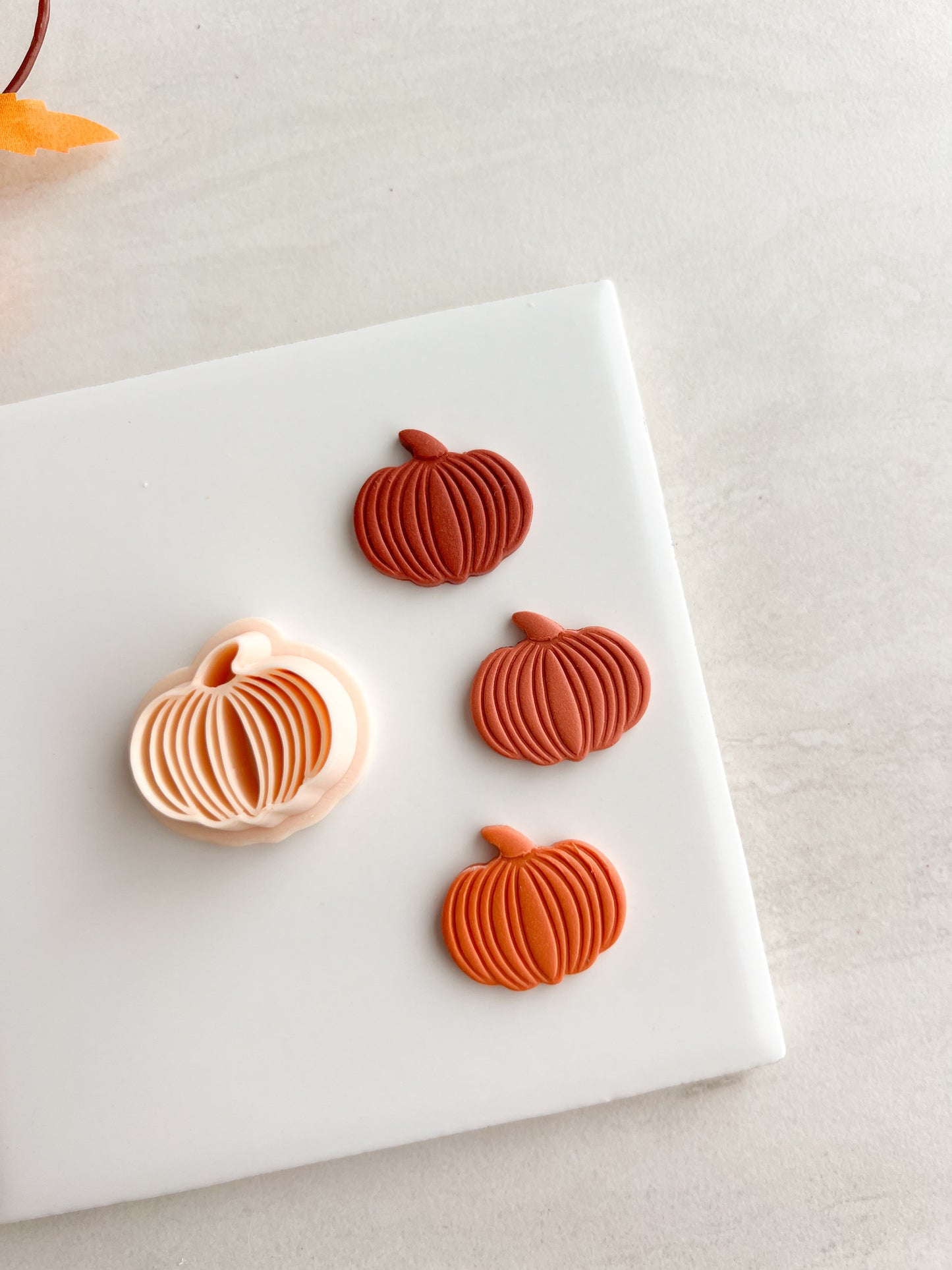 Pumpkin No. 13 Clay Cutter | Pumpkin No. 13 Polymer Clay Cutter for DIY Halloween Earrings Spooky Jewelry and Handmade Festive Accessories