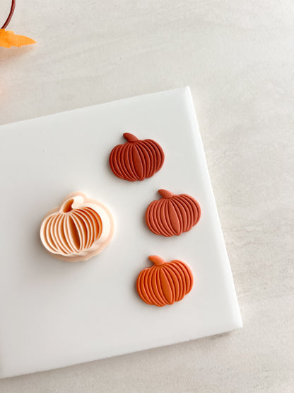Pumpkin No. 13 Clay Cutter | Pumpkin No. 13 Polymer Clay Cutter for DIY Halloween Earrings Spooky Jewelry and Handmade Festive Accessories