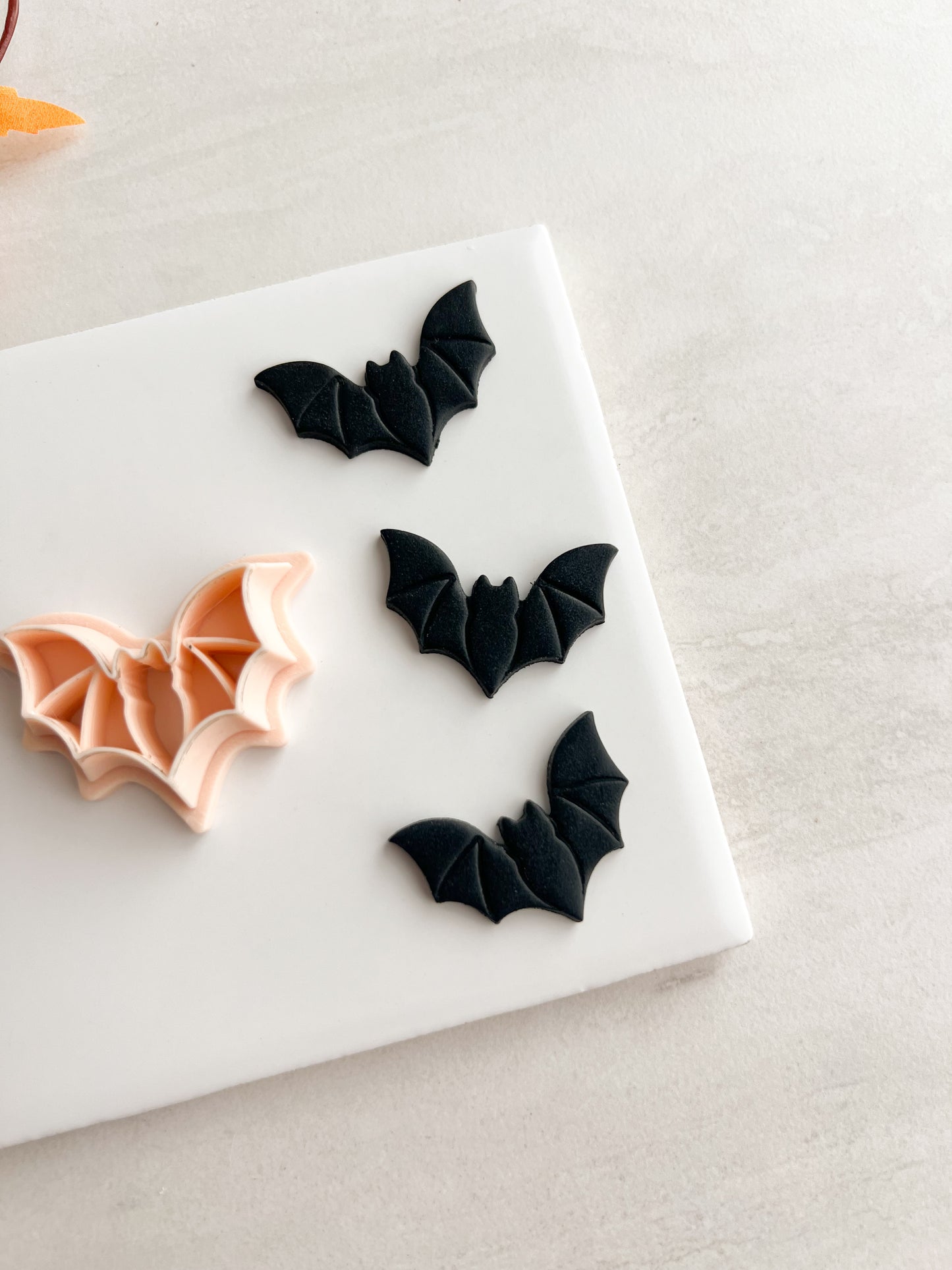 Bat No. 4 Clay Cutter | Bat No. 4 Polymer Clay Cutter for DIY Halloween Earrings Animal-Themed Jewelry and Handmade Cute Accessories
