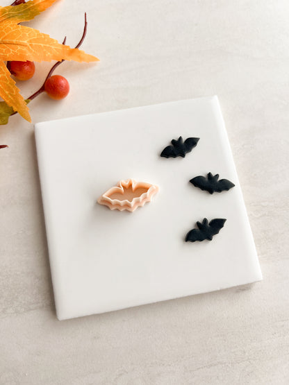 Bat No. 5 Clay Cutter | Bat No. 5 Polymer Clay Cutter for DIY Halloween Earrings Spooky-Themed Jewelry and Handmade Cute Accessories