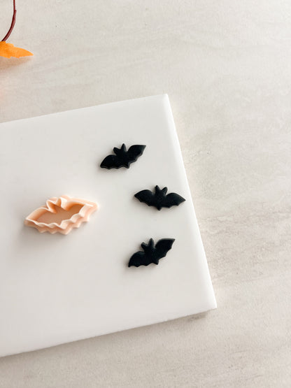 Bat No. 5 Clay Cutter | Bat No. 5 Polymer Clay Cutter for DIY Halloween Earrings Spooky-Themed Jewelry and Handmade Cute Accessories