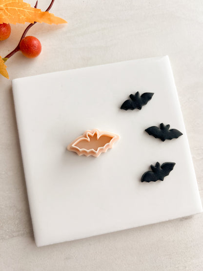 Bat No. 5 Clay Cutter | Bat No. 5 Polymer Clay Cutter for DIY Halloween Earrings Spooky-Themed Jewelry and Handmade Cute Accessories