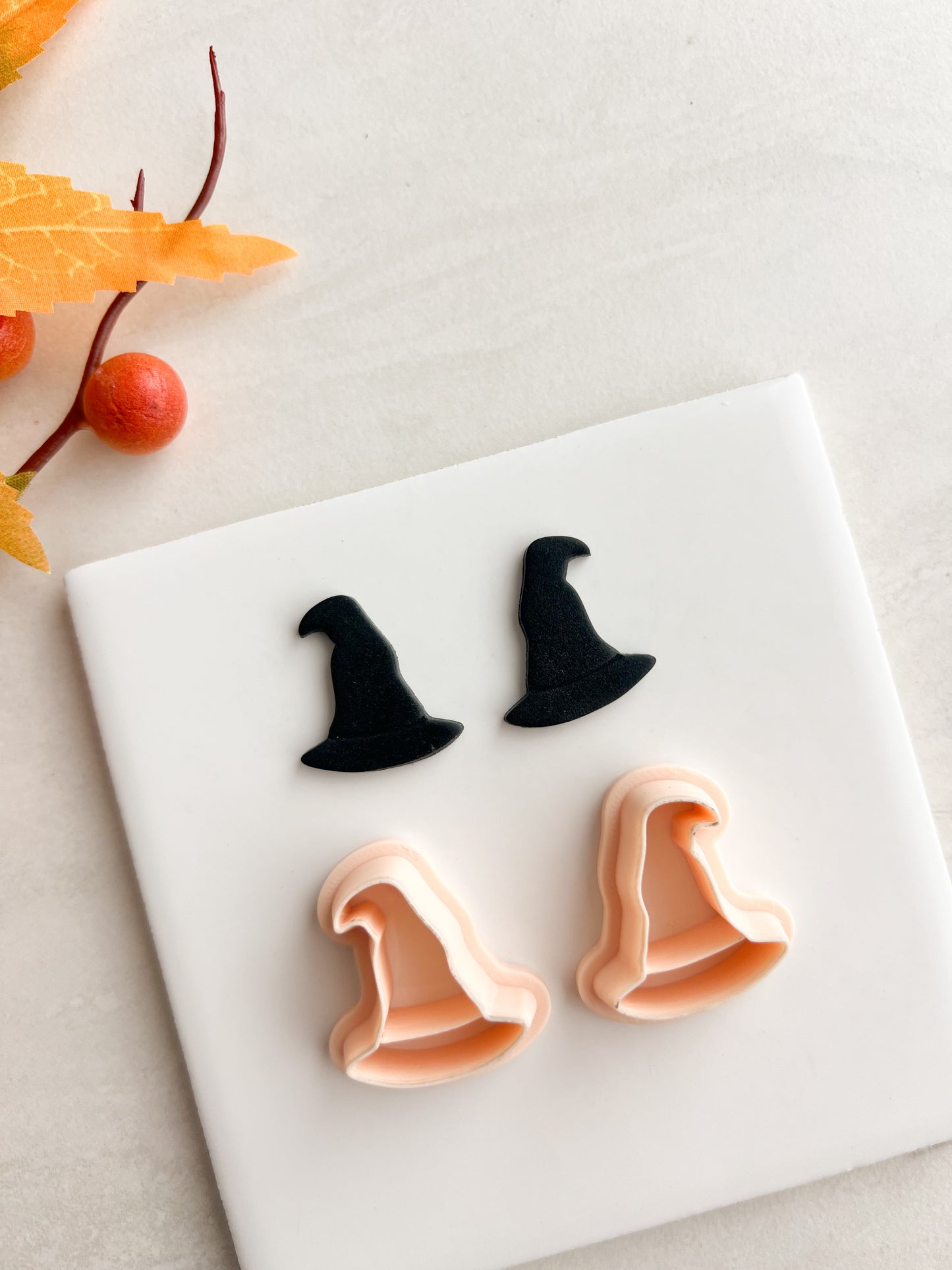 Wizard Hat No. 2 Clay Cutter | Wizard Hat No. 2 Polymer Clay Cutter for DIY Fantasy Earrings Magic Jewelry and Handmade Harry Potter-Themed Accessories