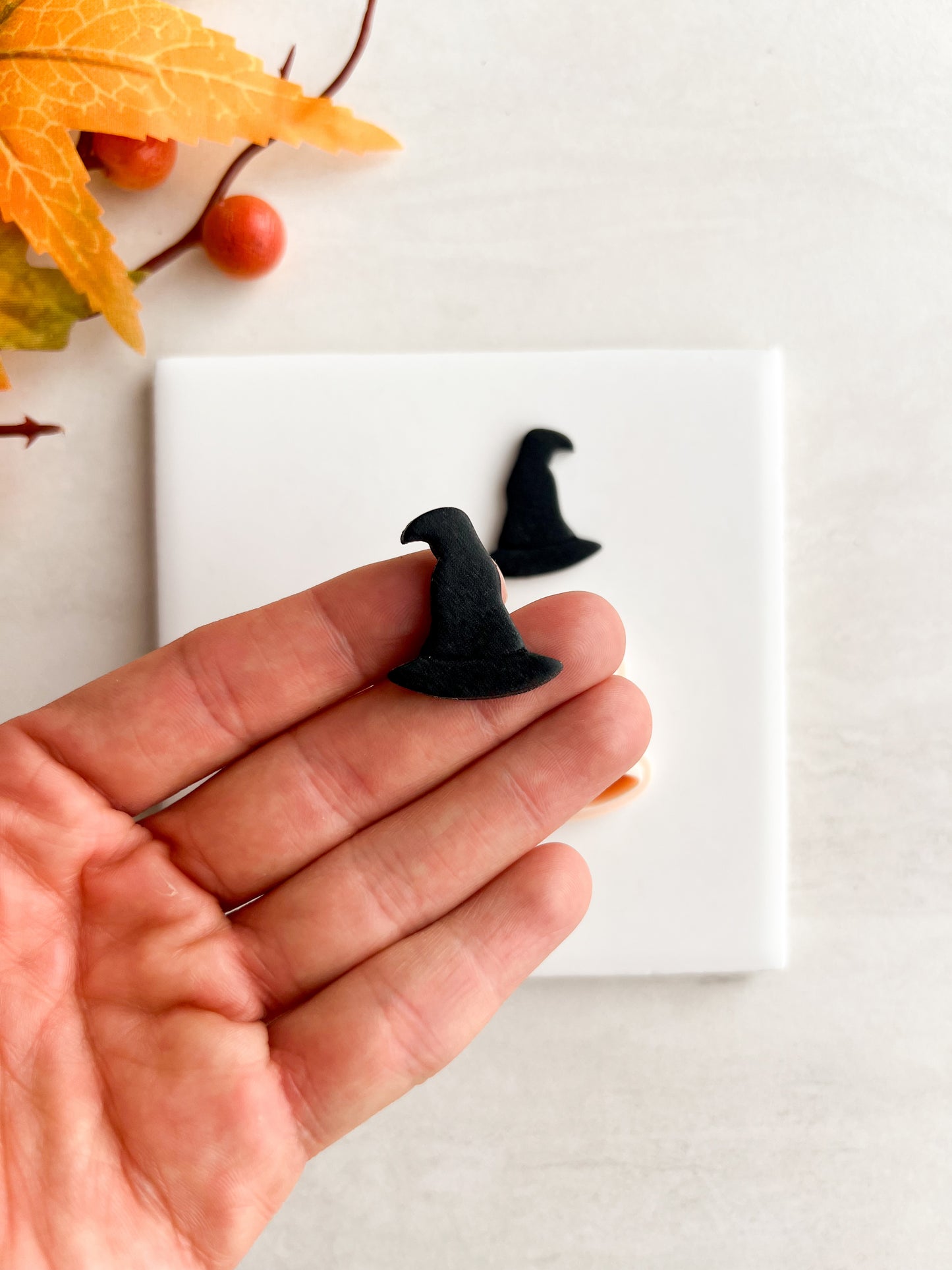 Wizard Hat No. 2 Clay Cutter | Wizard Hat No. 2 Polymer Clay Cutter for DIY Fantasy Earrings Magic Jewelry and Handmade Harry Potter-Themed Accessories