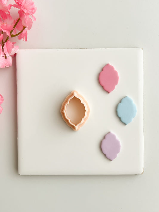 Elegant Shape No. 11 Clay Cutter | Elegant Shape No. 11 Polymer Clay Cutter for DIY Minimalist Earrings Geometric-Themed Jewelry and Handmade Chic Accessories