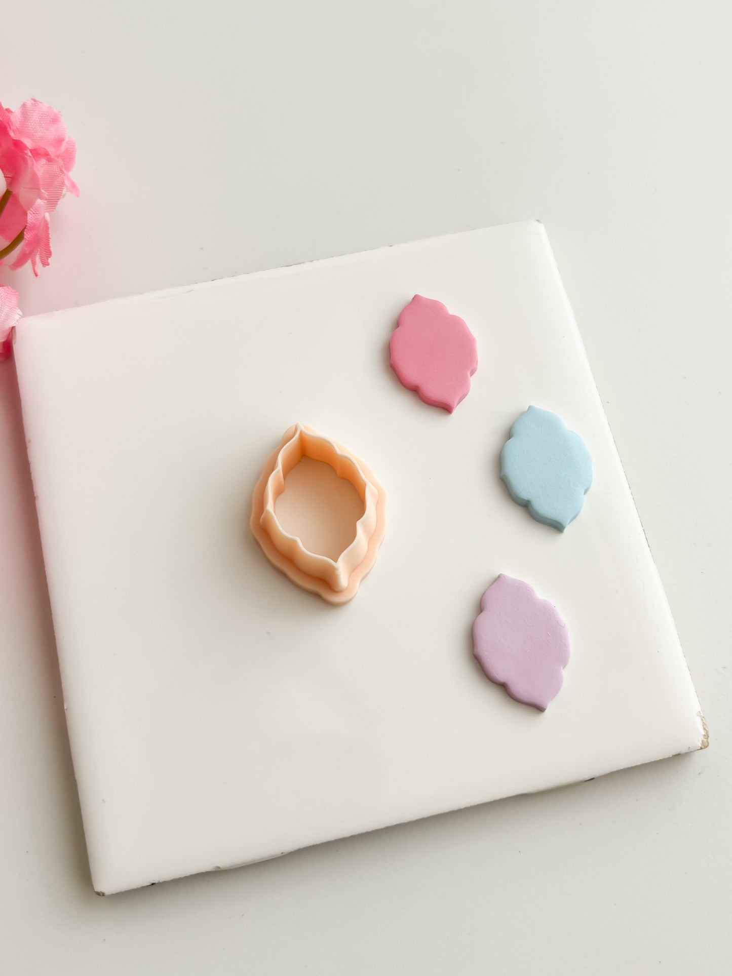 Elegant Shape No. 11 Clay Cutter | Elegant Shape No. 11 Polymer Clay Cutter for DIY Minimalist Earrings Geometric-Themed Jewelry and Handmade Chic Accessories