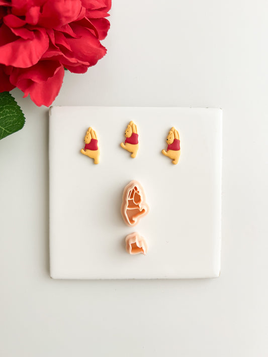 Winnie the Pooh Balloon Clay Cutter (Includes Balloon Not Pictured) | Winnie the Pooh Balloon Polymer Clay Cutter for DIY Cute Earrings Nostalgic Jewelry and Handmade Storybook Accessories