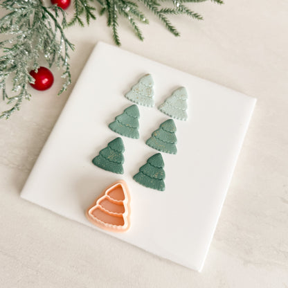 2025 Christmas Tree No. 4 | Festive Polymer Clay Cutters