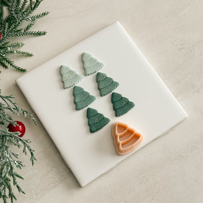 2025 Christmas Tree No. 4 | Festive Polymer Clay Cutters