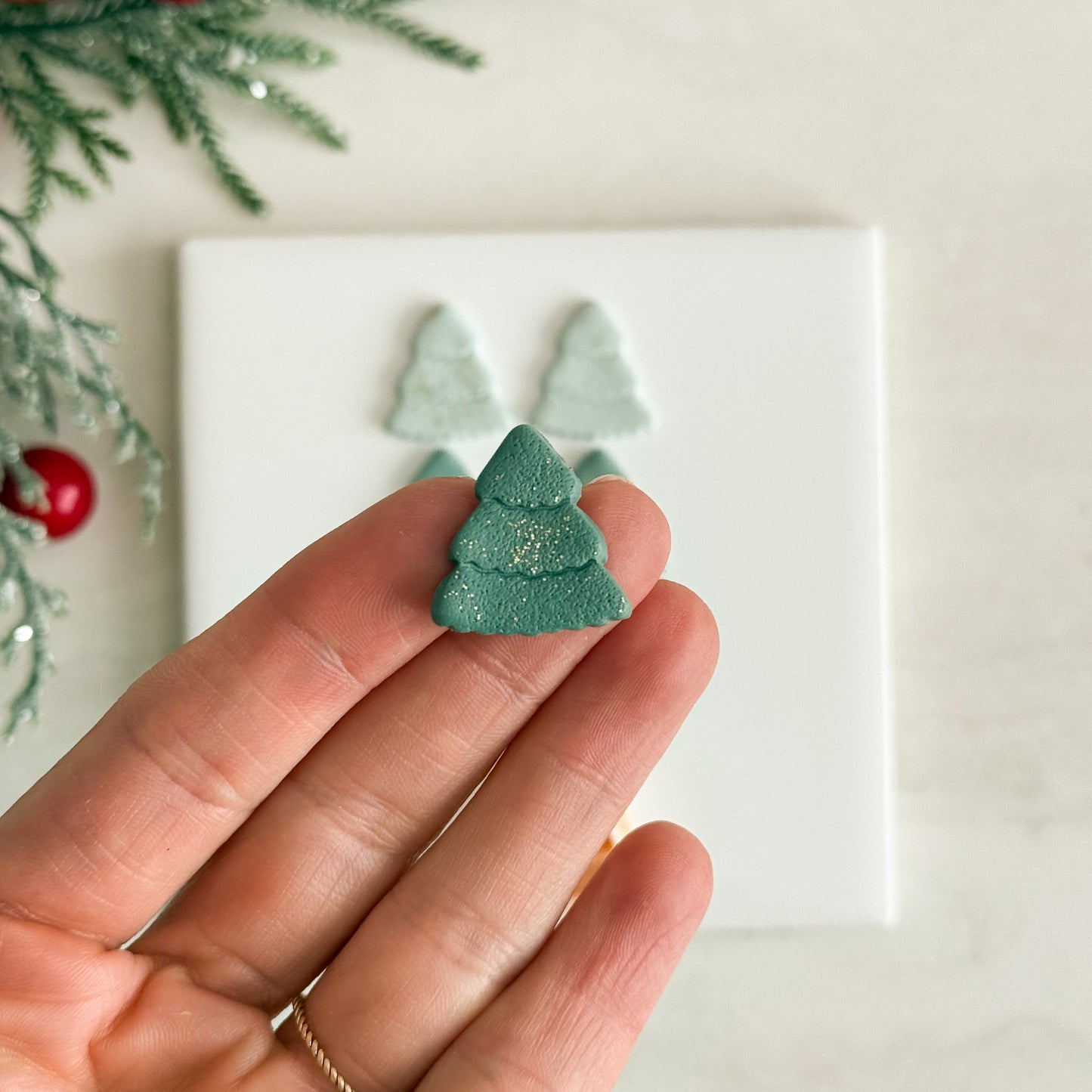 2025 Christmas Tree No. 4 | Festive Polymer Clay Cutters