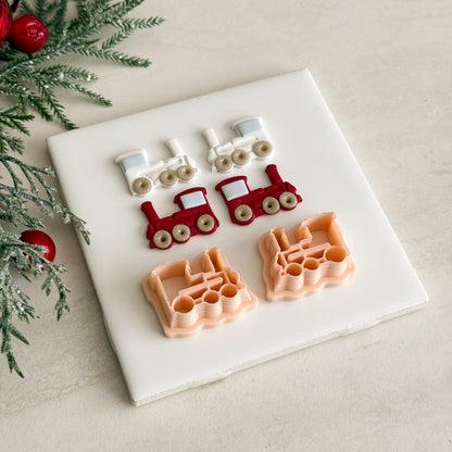2025 Toy Train | Festive Polymer Clay Cutter