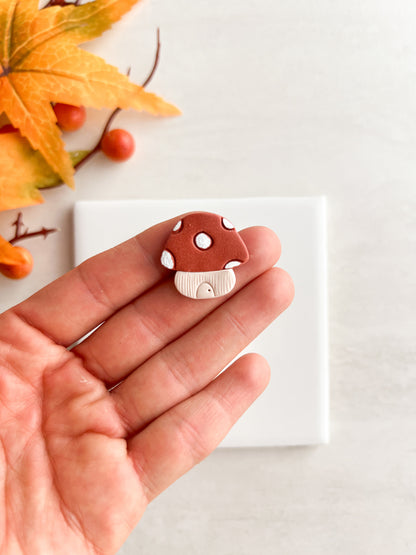 Mushroom House Clay Cutter | Mushroom House Polymer Clay Cutter for DIY Fairytale Earrings Fantasy Jewelry and Handmade Cottagecore Accessories