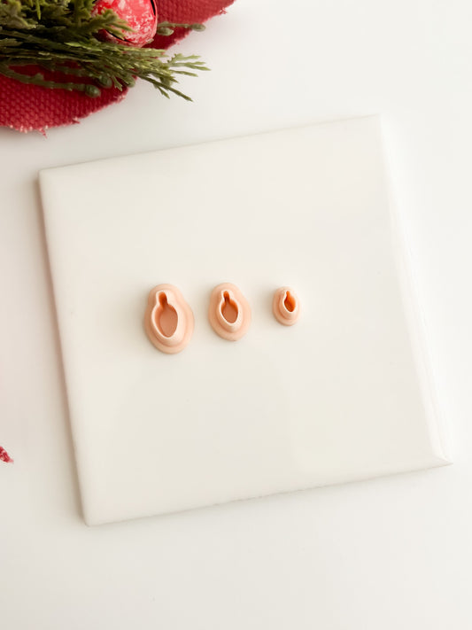 Christmas Lights Clay Cutter | Christmas Lights Polymer Clay Cutter for DIY Holiday Earrings Christmas Jewelry and Bright Seasonal Accessories