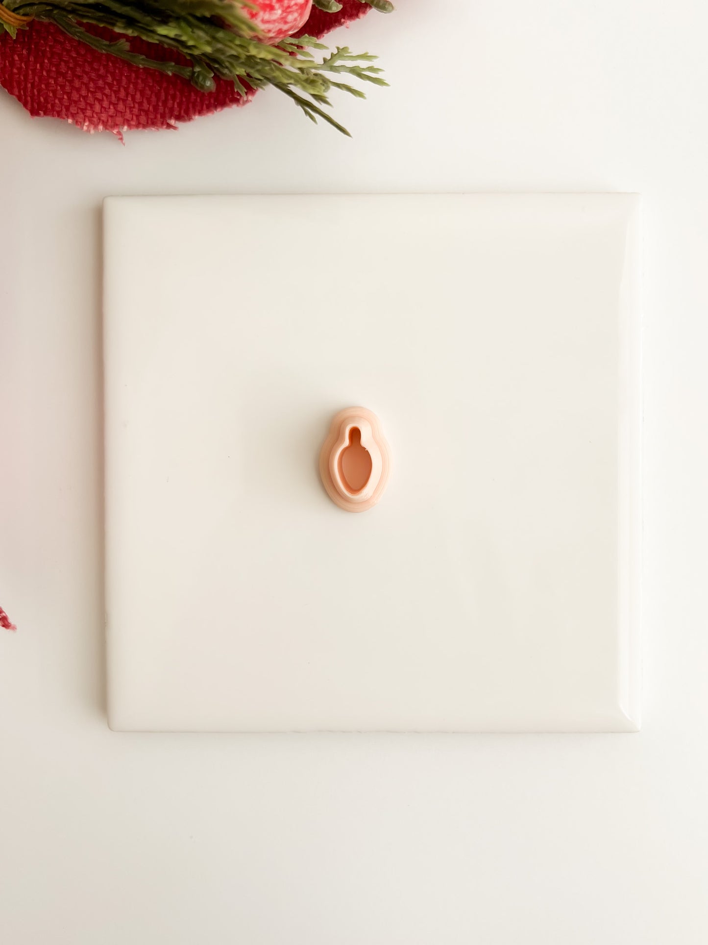 Christmas Lights Clay Cutter | Christmas Lights Polymer Clay Cutter for DIY Holiday Earrings Christmas Jewelry and Bright Seasonal Accessories