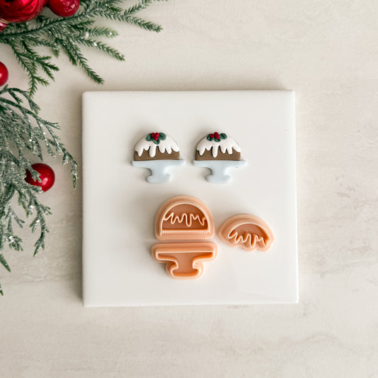 2025 Christmas Pudding No. 4 | Festive Polymer Clay Cutter