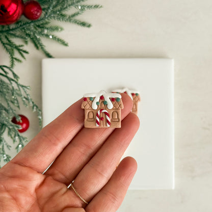 2025 Christmas Gingerbread House No. 1 | Festive Polymer Clay Cutter
