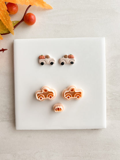 Truck Stud No. 2 Clay Cutter | Truck Stud Polymer Clay Cutter for DIY Farmhouse Earrings Rustic Jewelry and Handmade Vehicle-Themed Accessories