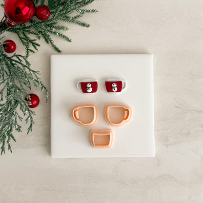 2025 Basic Mug | Festive Polymer Clay Cutter