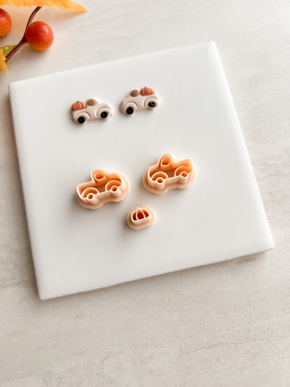 Truck Stud No. 2 Clay Cutter | Truck Stud Polymer Clay Cutter for DIY Farmhouse Earrings Rustic Jewelry and Handmade Vehicle-Themed Accessories