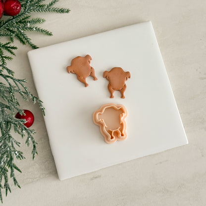 2025 Thanksgiving Turkey | Festive Polymer Clay Cutter