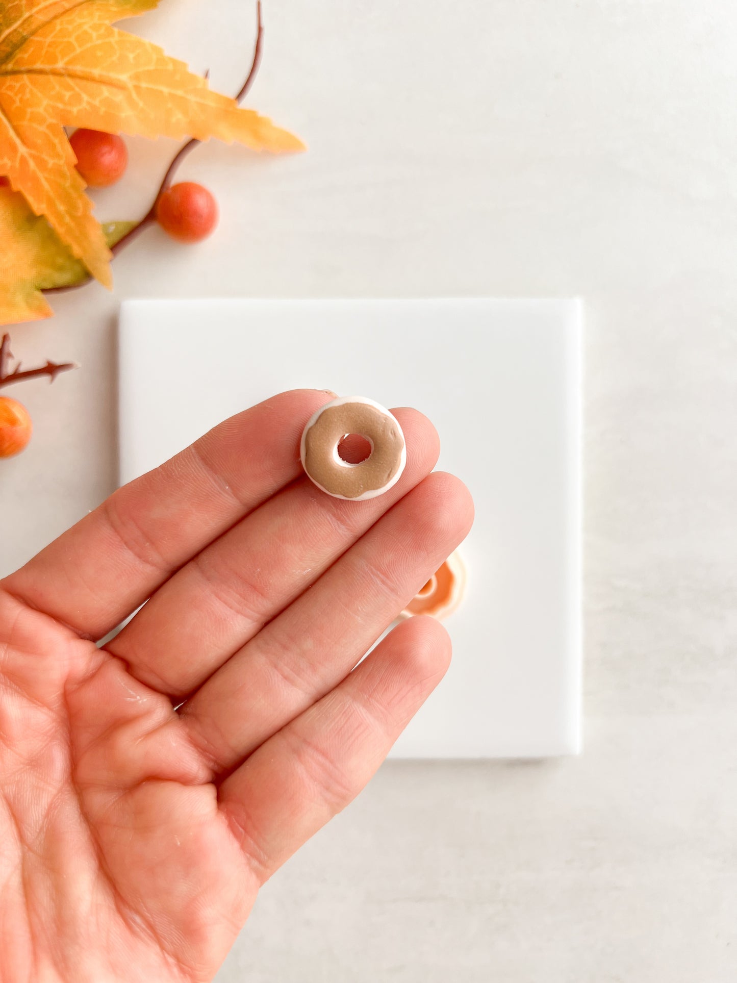 Donut No. 3 Clay Cutter | Donut No. 3 Polymer Clay Cutter for DIY Food Earrings Cute-Themed Jewelry and Handmade Fun Accessories