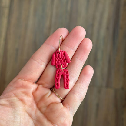 2025 Christmas Pajamas | Two-Part Polymer Clay Cutter