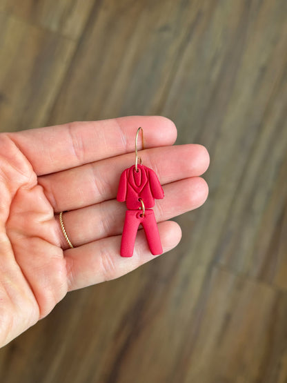 2025 Christmas Pajamas | Two-Part Polymer Clay Cutter