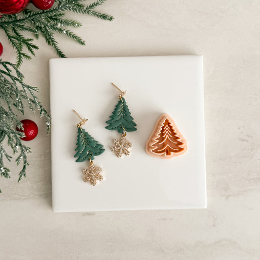 2025 Christmas Tree No. 1 | Festive Polymer Clay Cutters