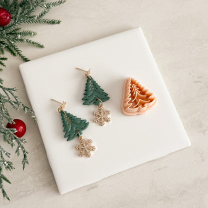 2025 Christmas Tree No. 1 | Festive Polymer Clay Cutters