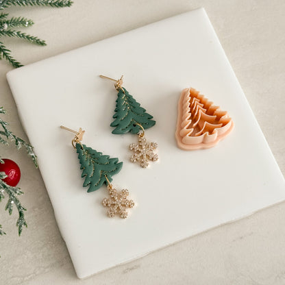 2025 Christmas Tree No. 1 | Festive Polymer Clay Cutters