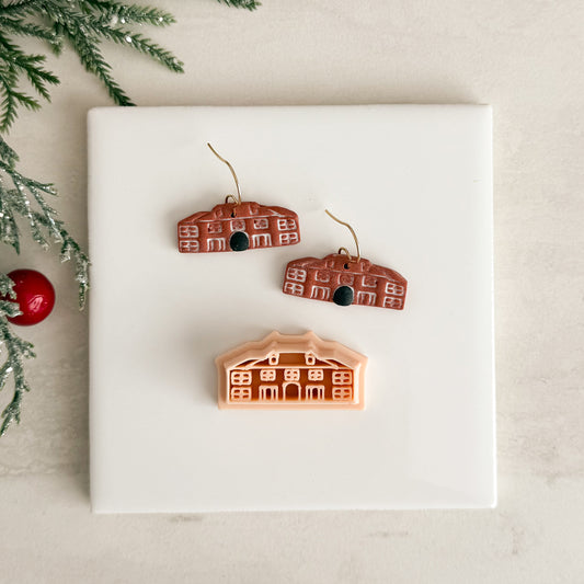 2025 Home Alone House | Festive Polymer Clay Cutter