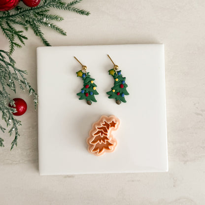 2025 Whoville Christmas Tree No. 1 | Festive Polymer Clay Cutter