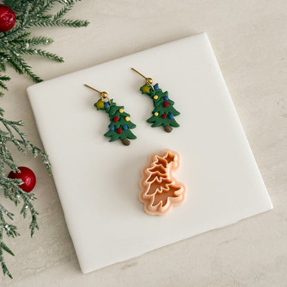 2025 Whoville Christmas Tree No. 1 | Festive Polymer Clay Cutter