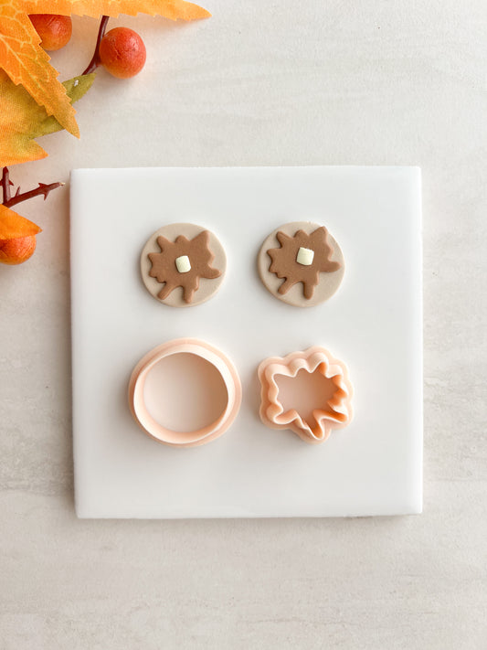 Pancake Clay Cutter | Pancake Polymer Clay Cutter for DIY Breakfast Earrings Food-Themed Jewelry and Handmade Cute Accessories