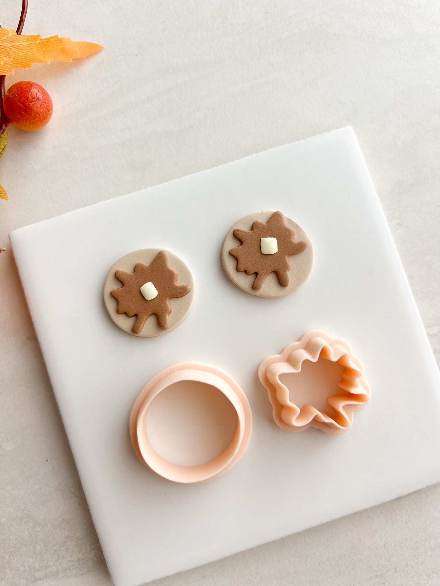 Pancake Clay Cutter | Pancake Polymer Clay Cutter for DIY Breakfast Earrings Food-Themed Jewelry and Handmade Cute Accessories