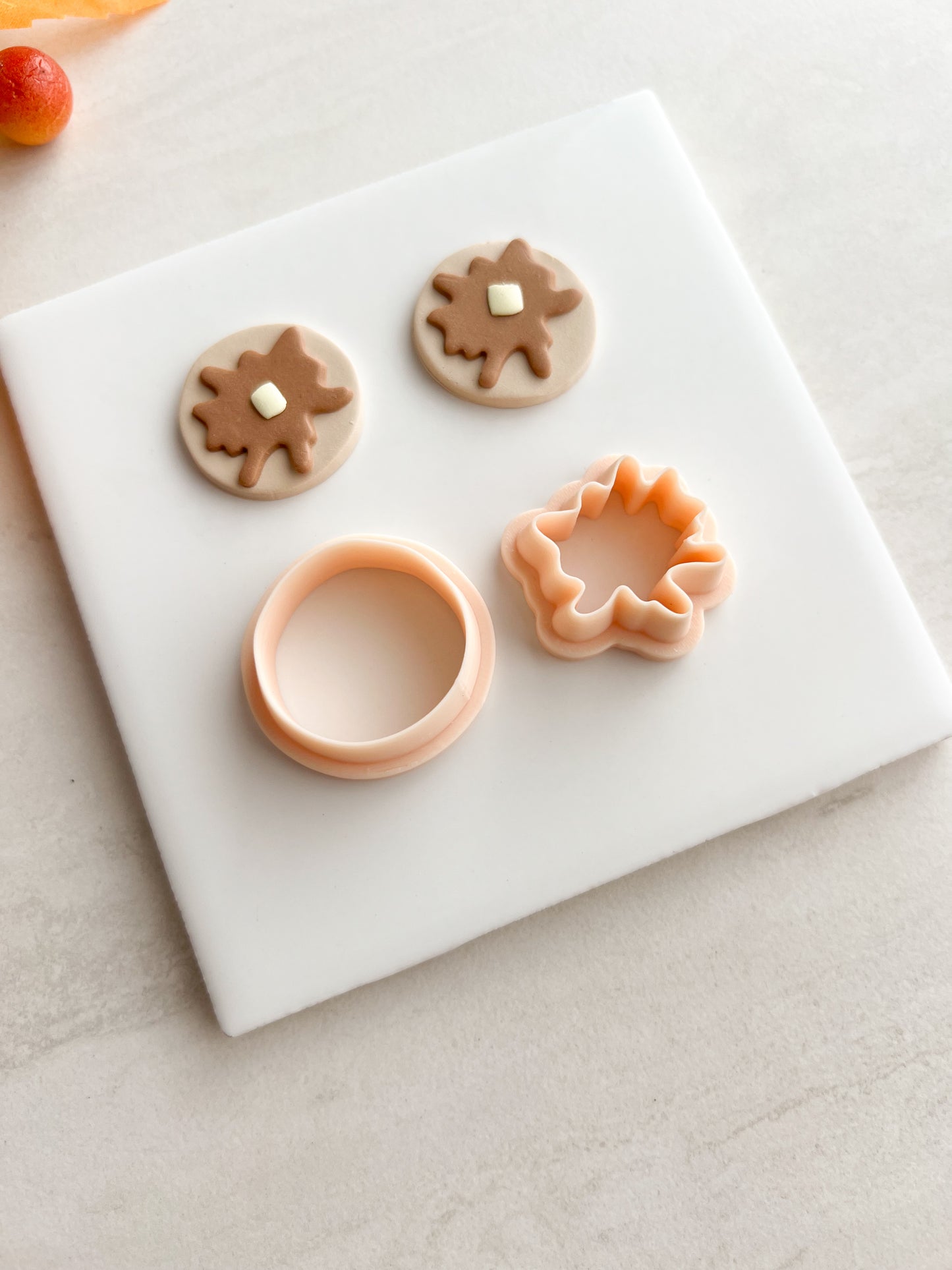 Pancake Clay Cutter | Pancake Polymer Clay Cutter for DIY Breakfast Earrings Food-Themed Jewelry and Handmade Cute Accessories