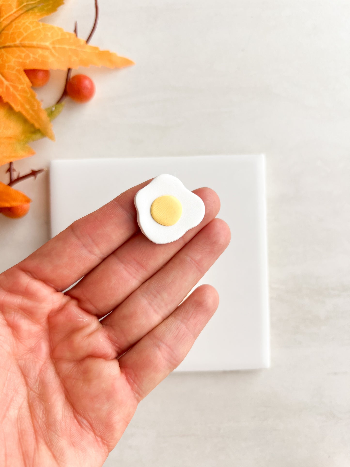 Breakfast Eggs Clay Cutter | Breakfast Eggs Polymer Clay Cutter for DIY Food Earrings Cute-Themed Jewelry and Handmade Breakfast Accessories