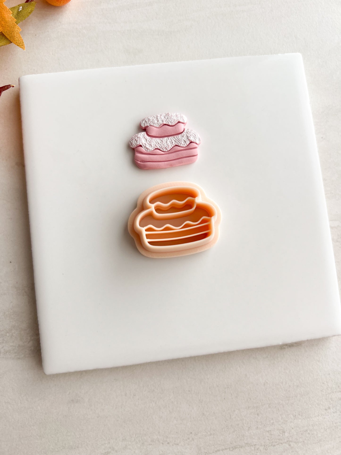 Cake Clay Cutter | Cake Polymer Clay Cutter for DIY Baking Earrings Sweet-Themed Jewelry and Handmade Dessert Accessories