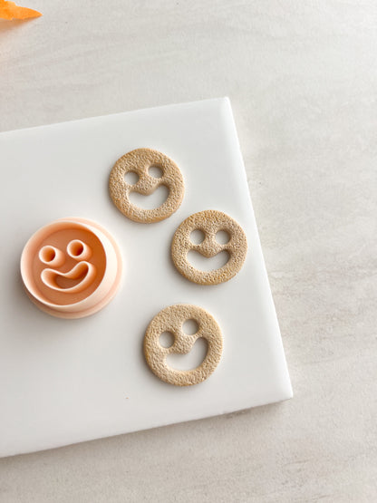 Smiley Face Fries Clay Cutters | Smiley Face Fries Polymer Clay Cutter for DIY Food Earrings Fast-Food Jewelry and Handmade Whimsical Accessories