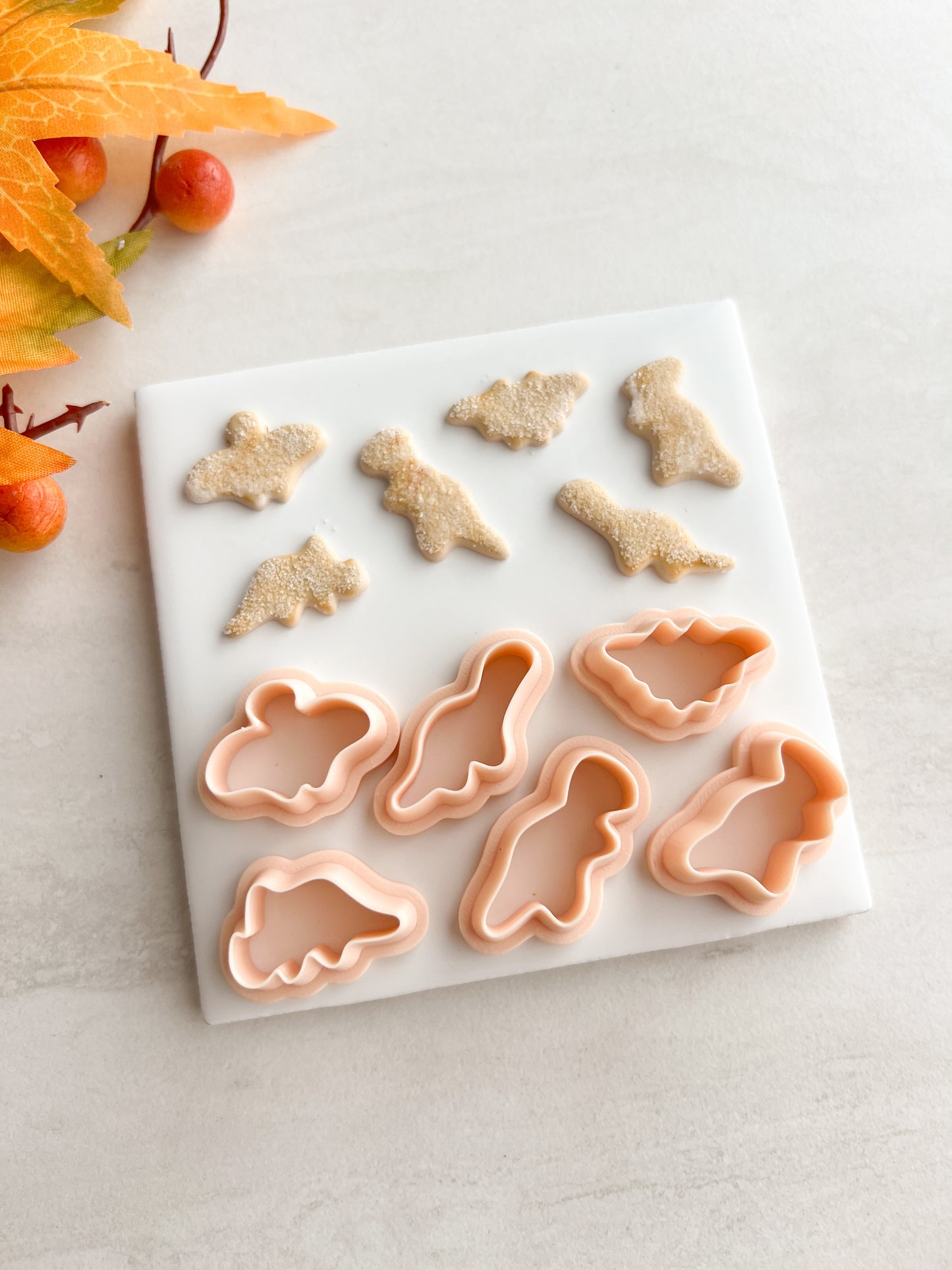 Dino Chicken Nuggets Clay Cutter Set | Dino Chicken Nuggets Polymer Clay Cutter Set for DIY Fun Earrings Food-Themed Jewelry and Handmade Cute Accessories