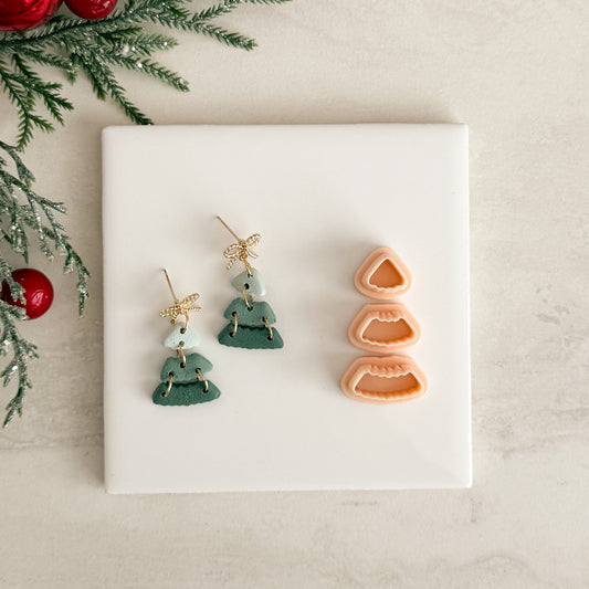 2025 Christmas Tree No. 2 | Festive Polymer Clay Cutters
