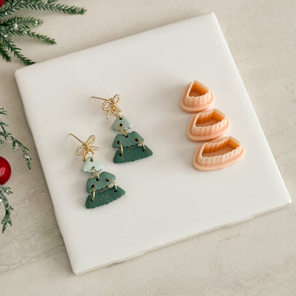 2025 Christmas Tree No. 2 | Festive Polymer Clay Cutters
