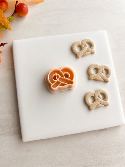 Pretzel Clay Cutter | Pretzel Polymer Clay Cutter for DIY Snack Earrings Food-Themed Jewelry and Handmade Cute Accessories