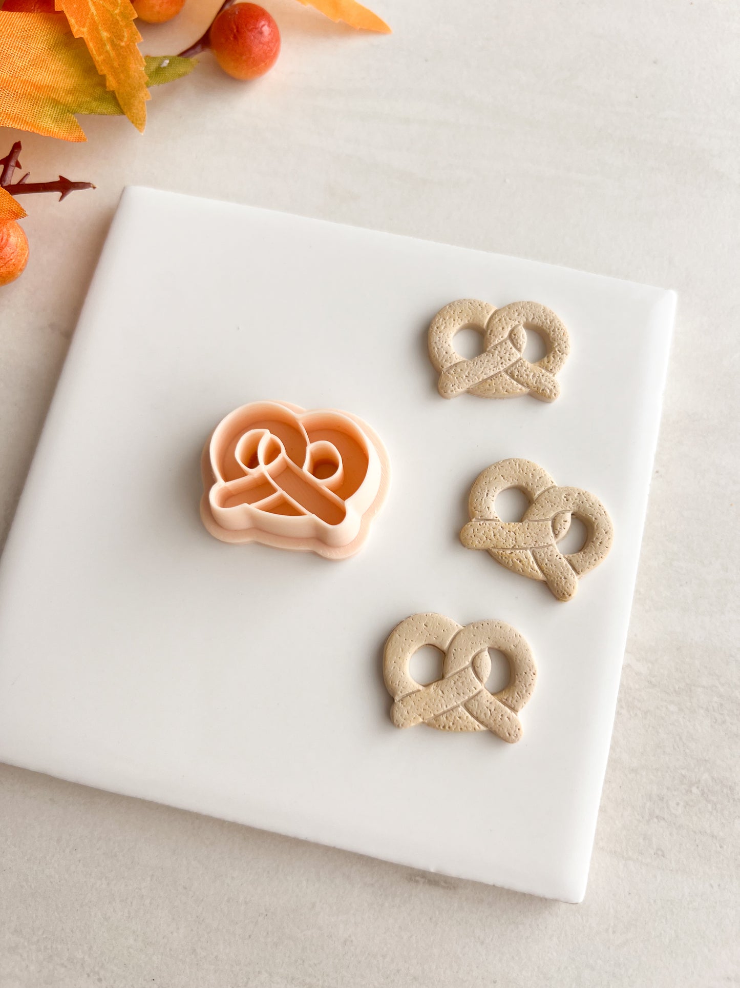 Pretzel Clay Cutter | Pretzel Polymer Clay Cutter for DIY Snack Earrings Food-Themed Jewelry and Handmade Cute Accessories