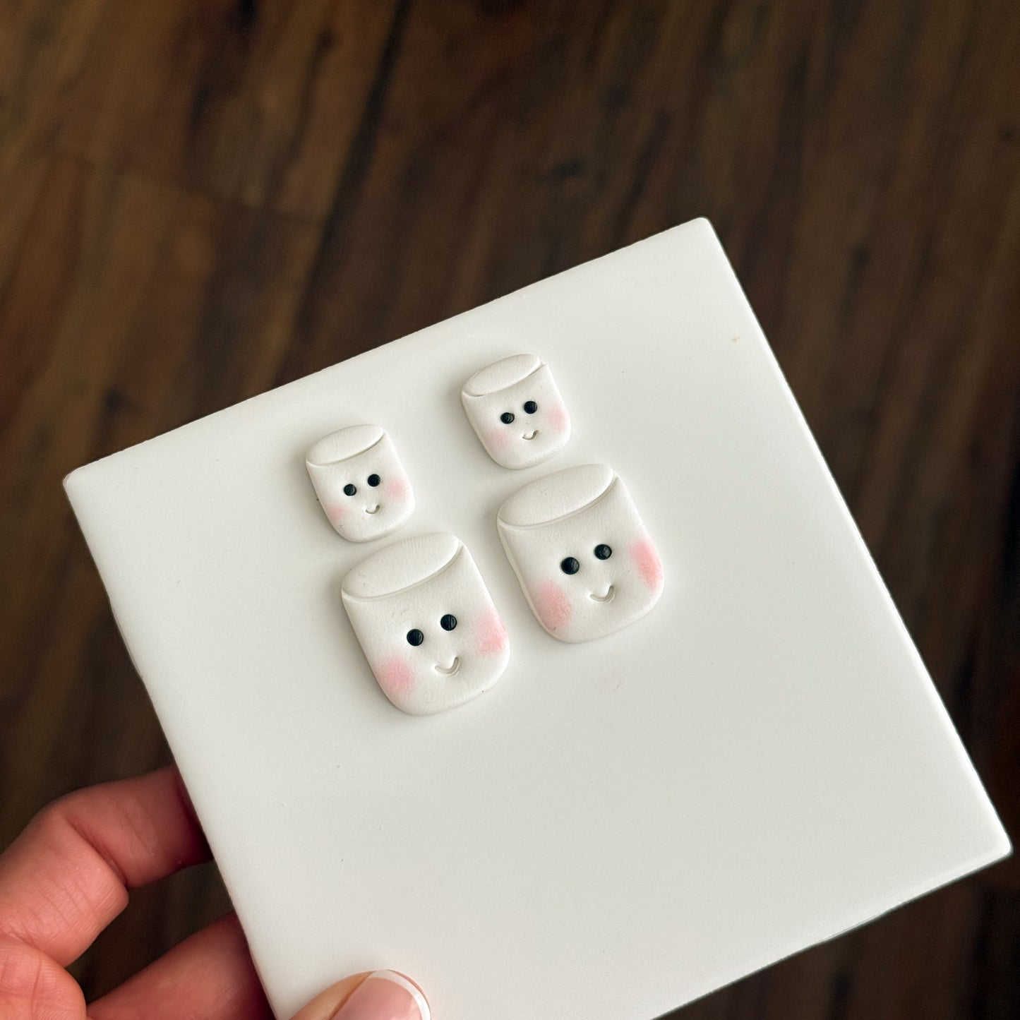 2025 Kawaii Marshmellow | Festive Polymer Clay Cutters