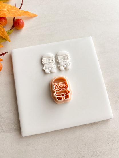 Clone Troop Clay Cutter | Clone Troop Polymer Clay Cutter for DIY Sci-Fi Earrings Star Wars-Themed Jewelry and Handmade Galactic Accessories