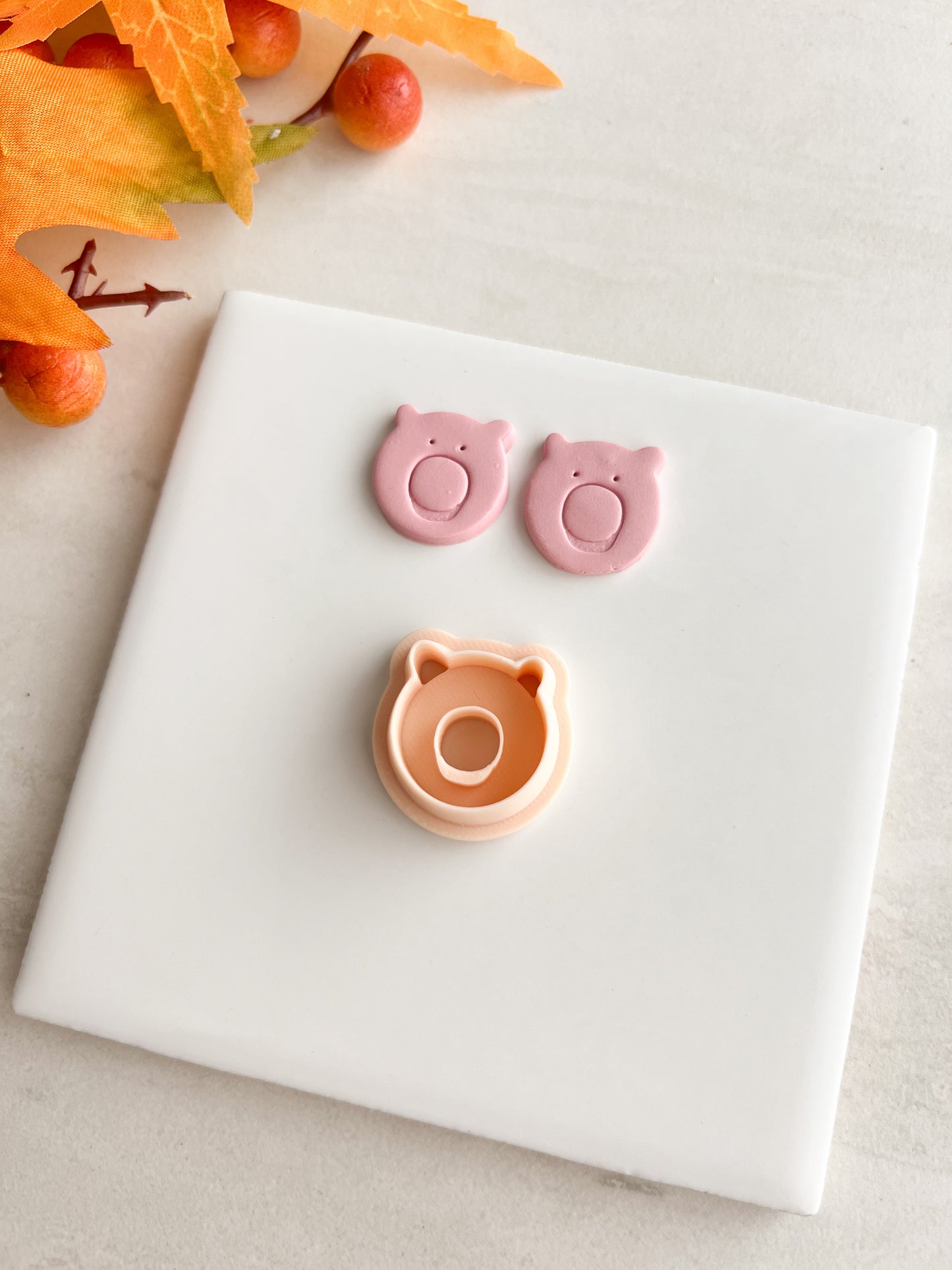 Hamm Pig Pixar Clay Cutter | Hamm Pig Pixar Polymer Clay Cutter for DIY Toy Story Earrings Cute Movie-Themed Jewelry and Handmade Fun Accessories