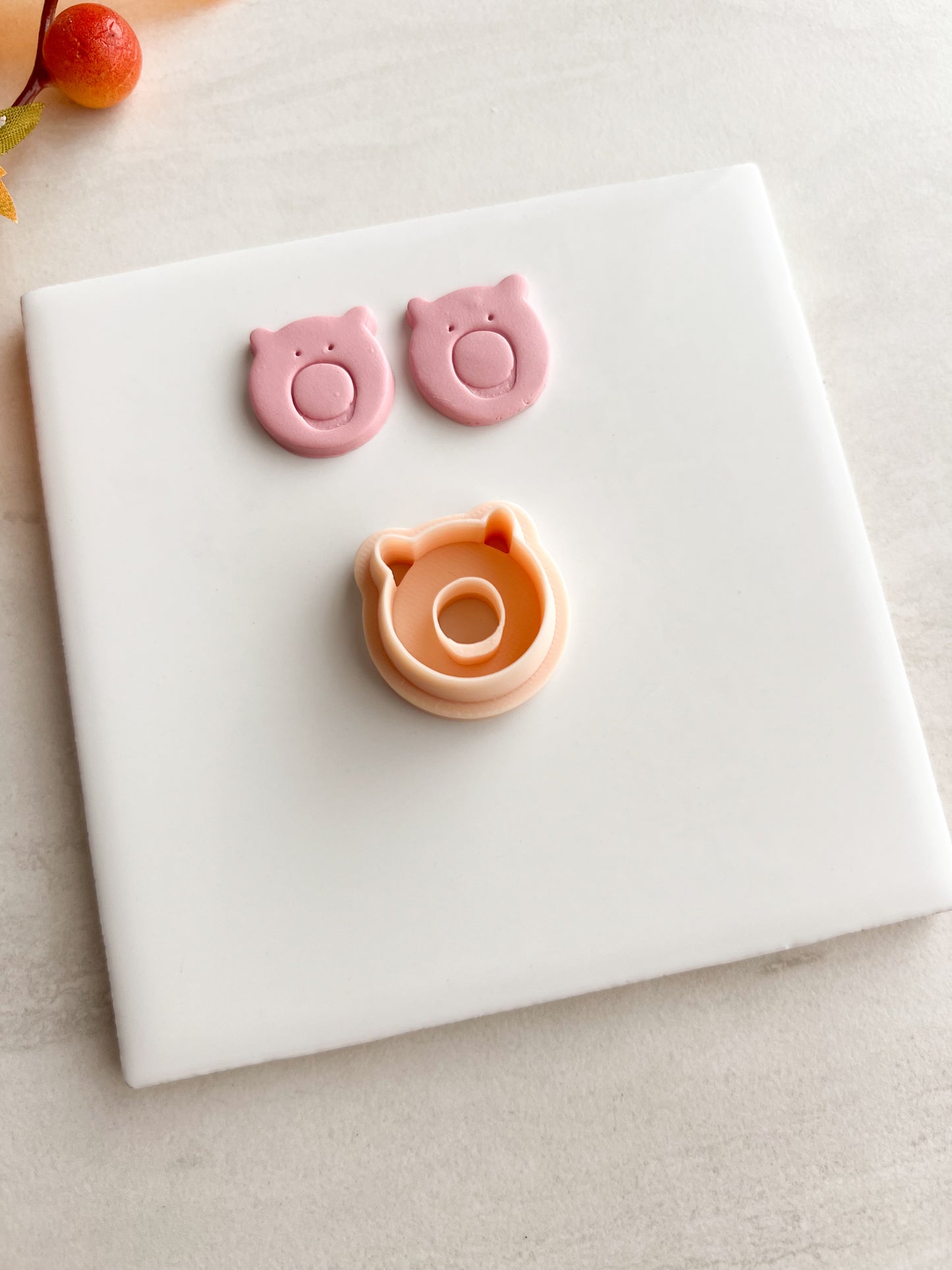 Hamm Pig Pixar Clay Cutter | Hamm Pig Pixar Polymer Clay Cutter for DIY Toy Story Earrings Cute Movie-Themed Jewelry and Handmade Fun Accessories