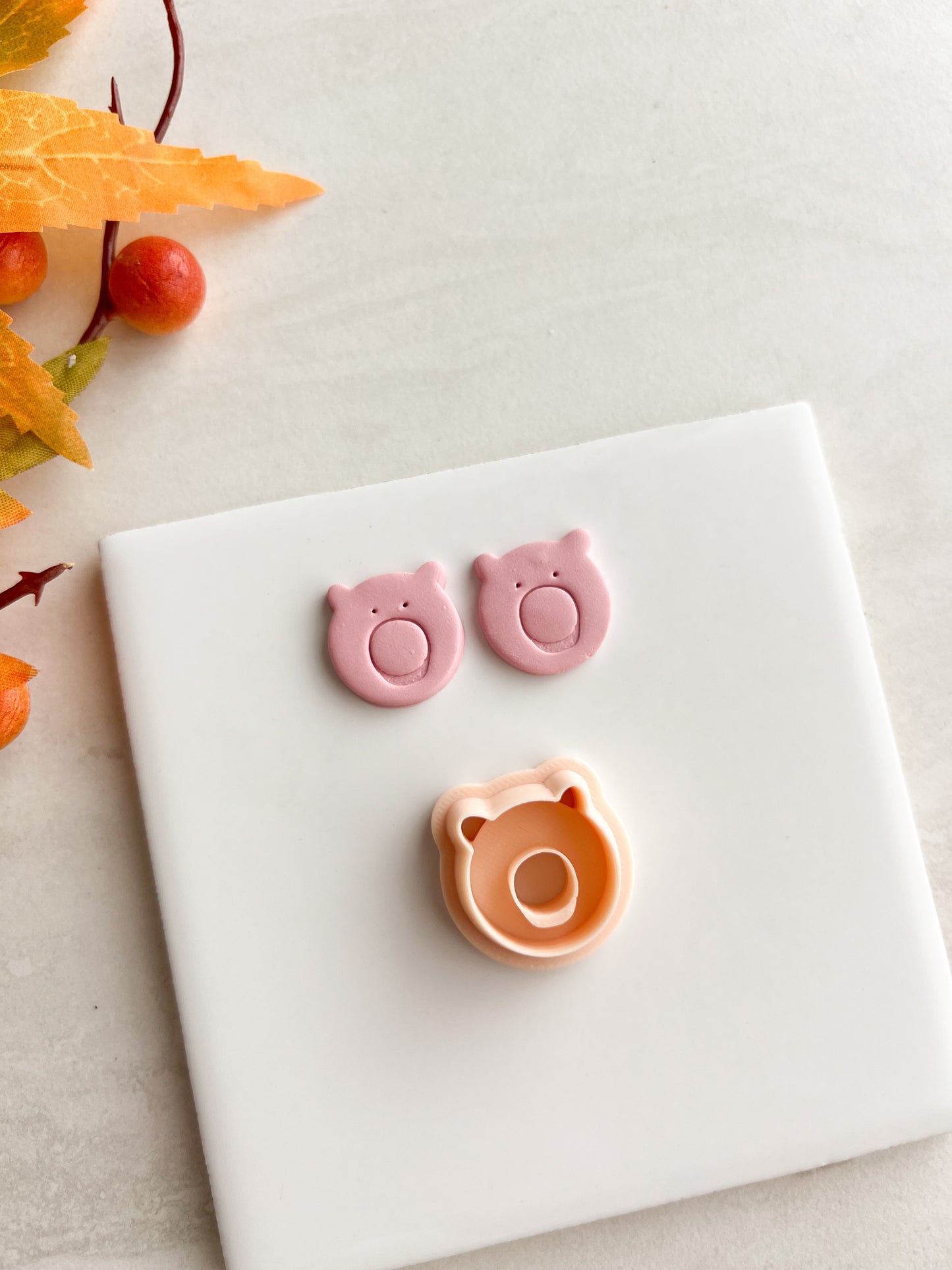 Hamm Pig Pixar Clay Cutter | Hamm Pig Pixar Polymer Clay Cutter for DIY Toy Story Earrings Cute Movie-Themed Jewelry and Handmade Fun Accessories