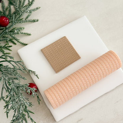 2025 Sweater Texture Roller | Festive Polymer Clay Cutter